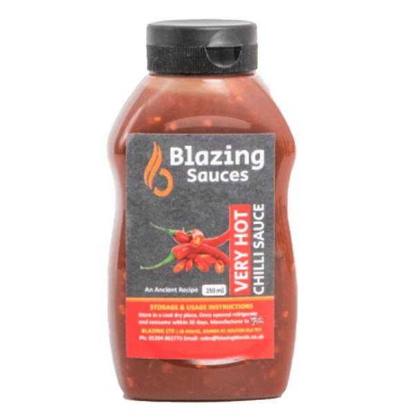 Blazing Sauces Extra Hot Chilli Sauce 250ml SaveCo Online Ltd