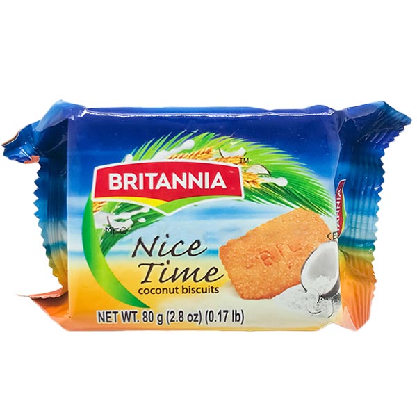 Britannia Nice Time Coconut Biscuits 80g @ SaveCo Online Ltd