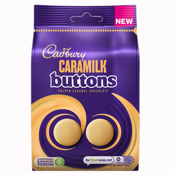 Cadbury Dairy Milk Caramilk Button 95g @SaveCo Online Ltd