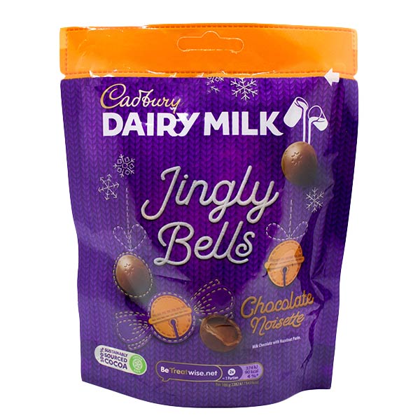 Cadbury Dairy Milk Jingly Bells Noisette 73g @ SaveCo Online Ltd