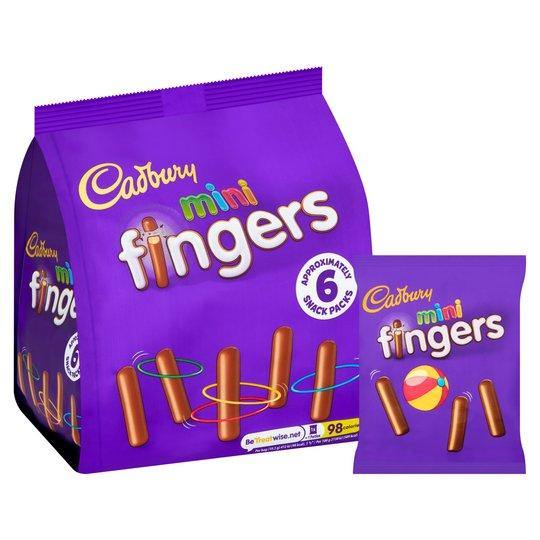 Cadbury Milk Fingers 6pk @ SaveCo Online Ltd