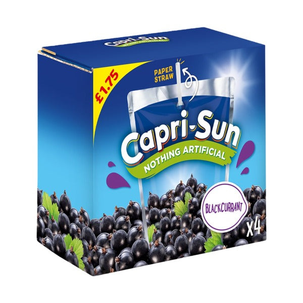 Capri-Sun Blackcurrant 4 Pack