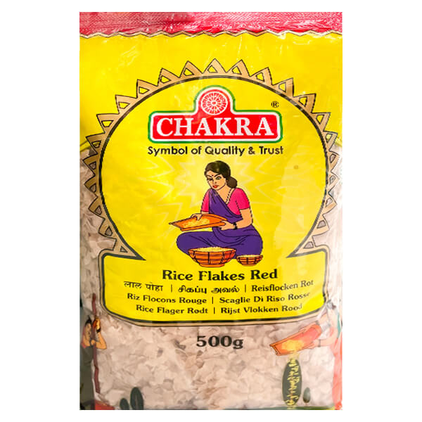 Chakra Rice Flakes Red 500g @ SaveCo Online Ltd
