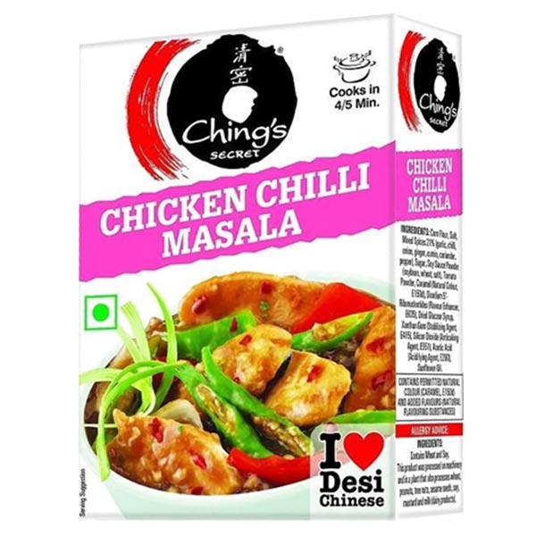Ching's Secret Chicken Chilli Masala 50g @SaveCo Online Ltd