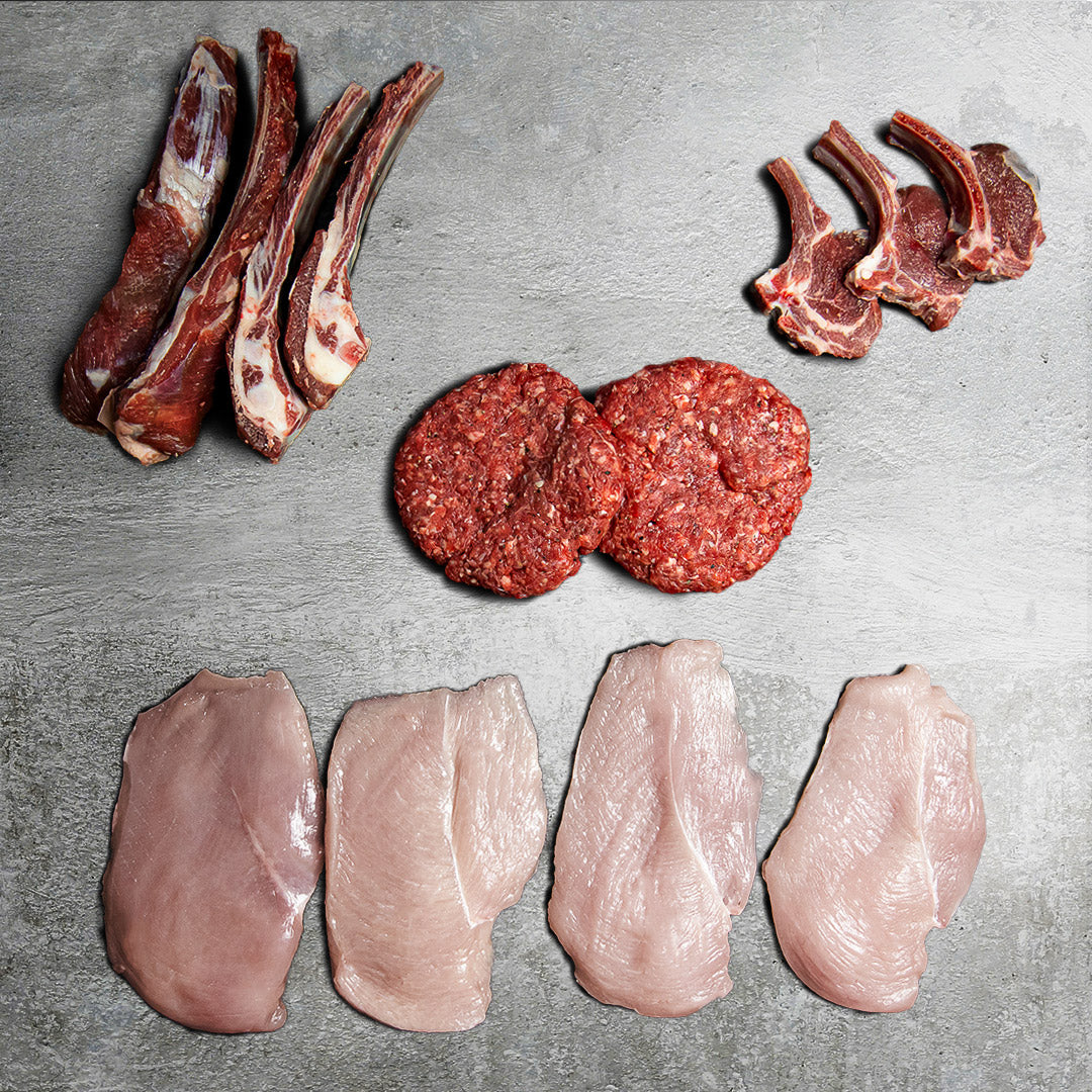 Halal Chops and Burgers Meat Box @ SaveCo Online ltd