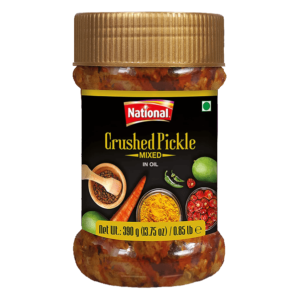 National Crushed Pickle (Mixed In Oil) - 390g