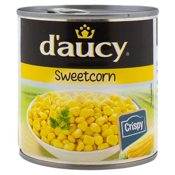 D'aucy Sweetcorn 326g @ SaveCo Online Ltd