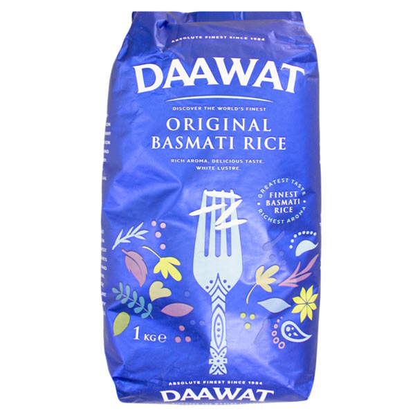 Daawat Original Basmati Rice 1kg @SaveCo Online Ltd