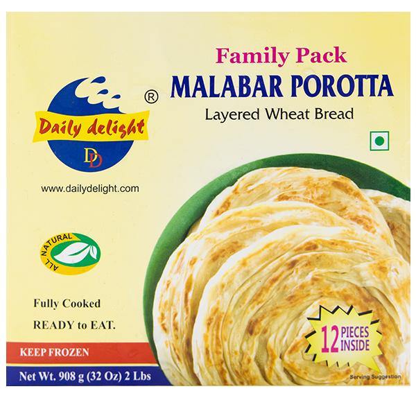 Daily Delight Malabar Porotta (Family Pack) 908g @ SaveCo Online Ltd