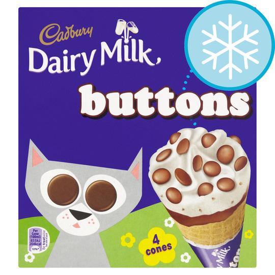 Cadbury Dairy Milk Button (4pck) @ SaveCo Online Ltd