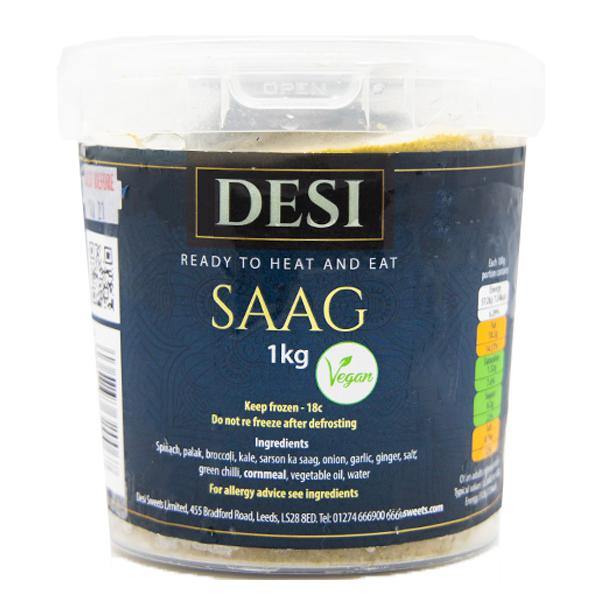 Desi Saag (1kg) @ SaveCo Online Ltd