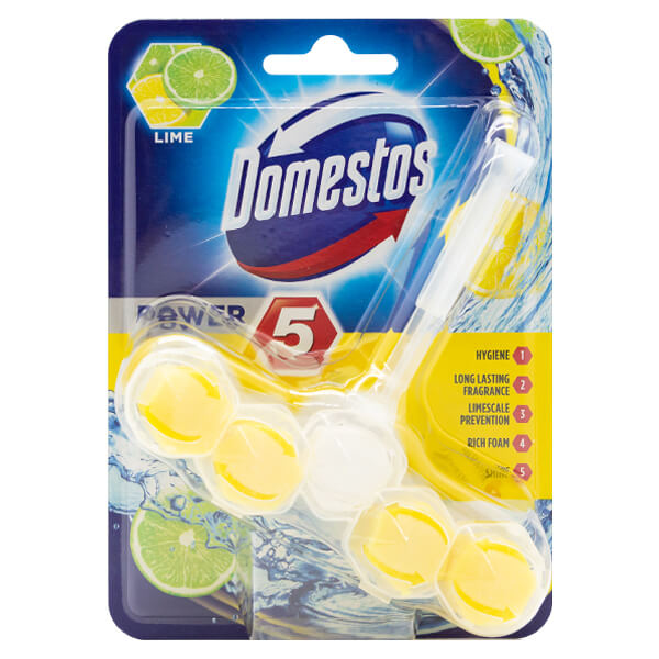 Domestos Lime Toilet Rim Block @SaveCo Online Ltd