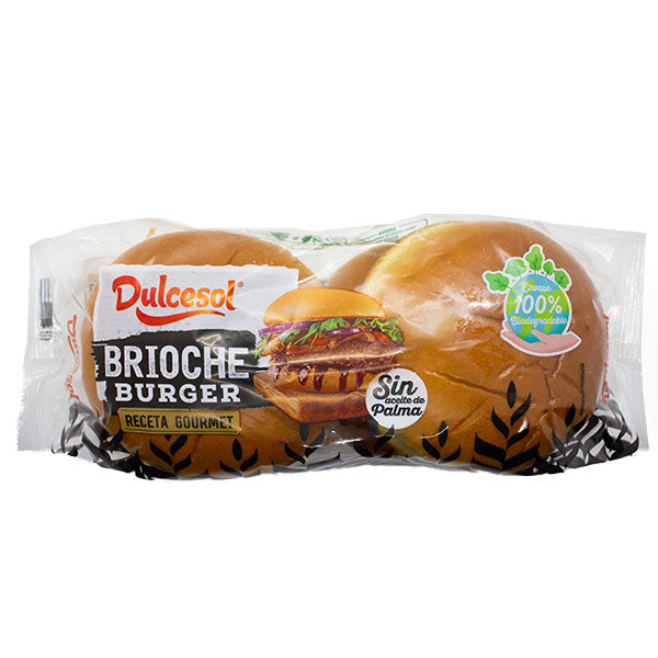 Dulcesol Brioche Burger Buns 4pck @ SaveCo Online Ltd