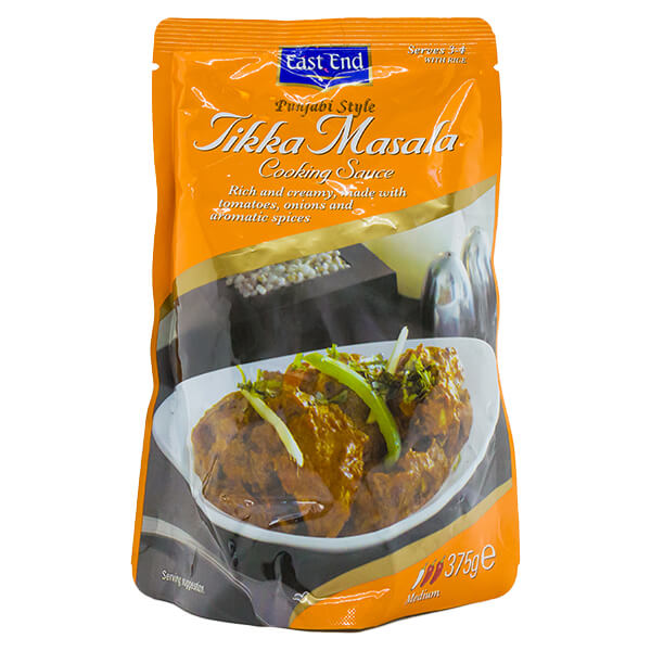 East End Punjabi Style Tikka Masala Cooking Sauce 375g @ SaveCo Online Ltd