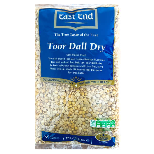 East End Toor Dall Dry 1kg @ SaveCo Online Ltd