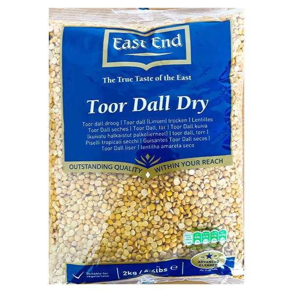 East End Toor Dall Dry 2kg @ SaveCo Online Ltd
