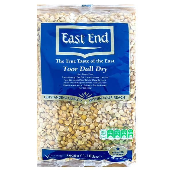 East End Toor Dall Dry 500g @ SaveCo Online Ltd
