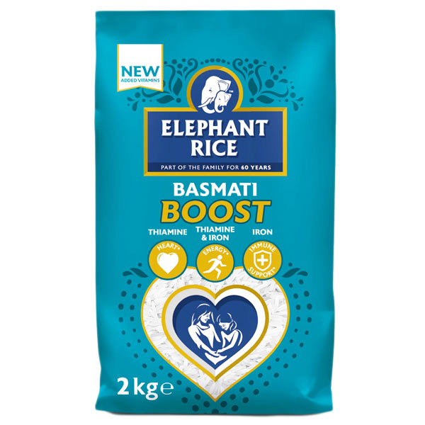 Elephant Boost Basmati Rice 2kg @SaveCo Online Ltd