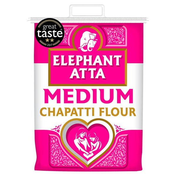 Elephant Atta Medium Chapatti Flour 5kg - SaveCo Online Ltd