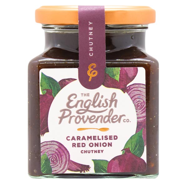 The English Provender Caramelised Red Onion Chutney 310g @SveCo Online Ltd