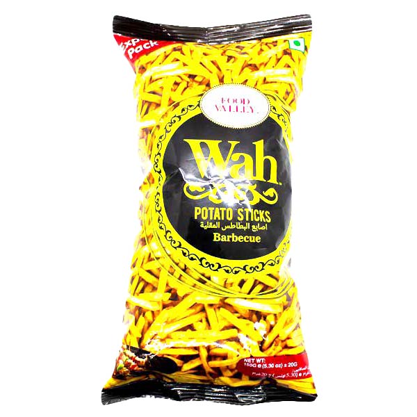 Wah BBQ Potato Sticks 150g @SaveCo Online Ltd