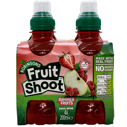 Robinson's Fruit Shoot Summer Fruits 4 Pack @SaveCo Online Ltd