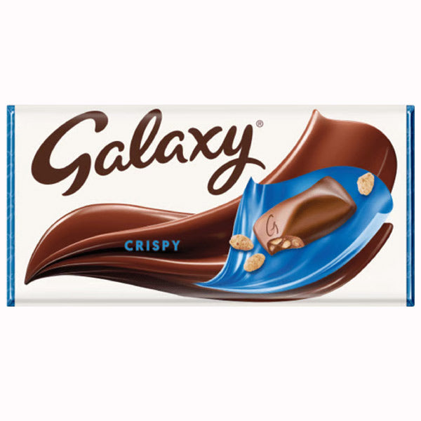Galaxy Crispy Chocolate Bar 102g @SaveCo Online Ltd
