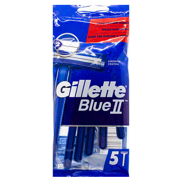 Gillette Blue II Razors (5pck) @SaveCo Online Ltd