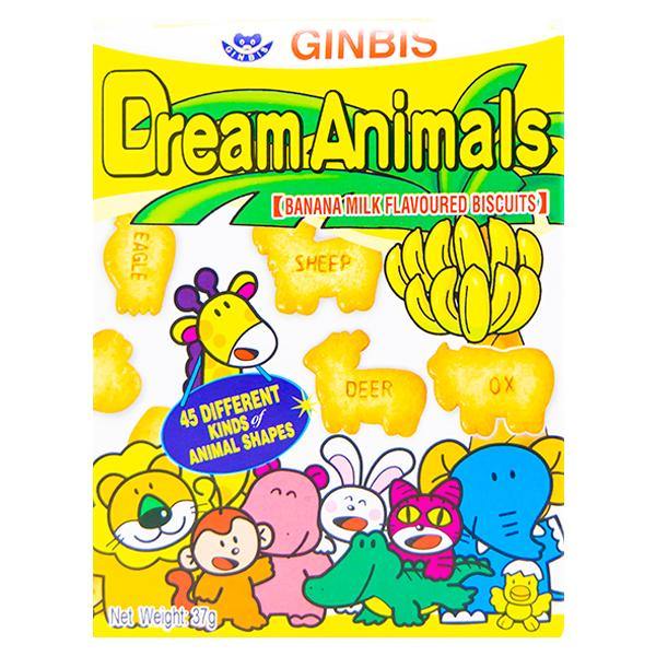 Ginbis Dream Animal Banana Biscuits @ SaveCo Online Ltd