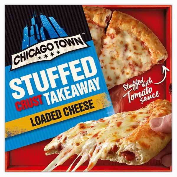Chicago Town Stuffed Crust Loaded Cheese 480g @SaveCo Online Ltd