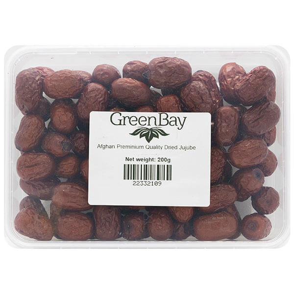 Green Bay Afghan Premium Quality Dried Jujube 150g @ Saveco Online Ltd