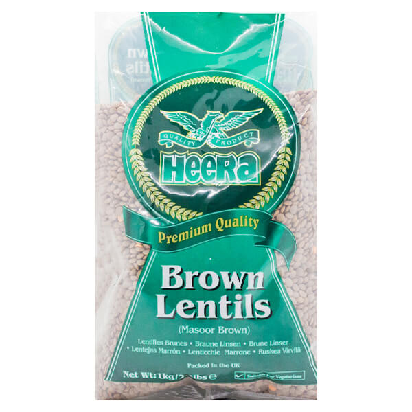 Heera Brown Lentils 1kg @SaveCo Online Ltd