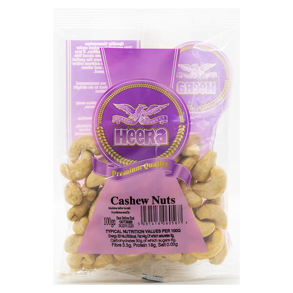 Heera Cashew Nuts 100g @SaveCo Online Ltd