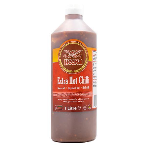 Heera Extra Hot Chilli Sauce 1L @ SaveCo Online Ltd