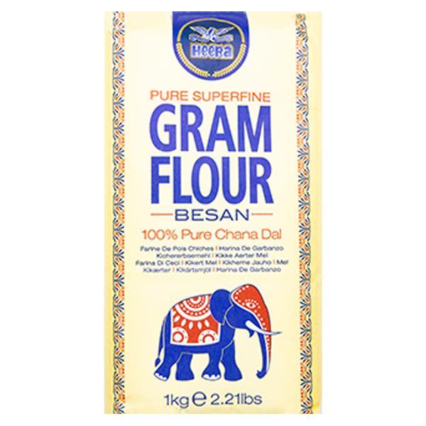 Heera Pure Super Fine Gram Flour 1kg SaveCo Online Ltd