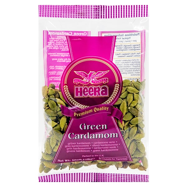 Heera Green Cardamom 50g @SaveCo Online Ltd