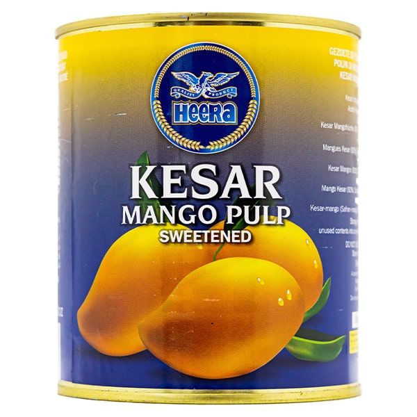 Heera Kesar Mango Pulp Sweetened 850g @ SaveCo Online Ltd