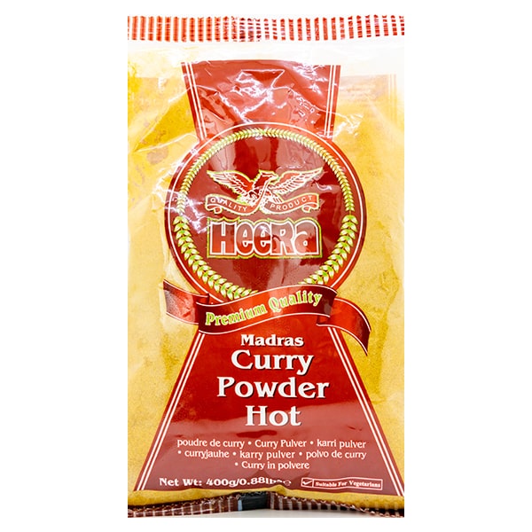 Heera Madras Curry Powder Hot 400g @SaveCo Online Ltd