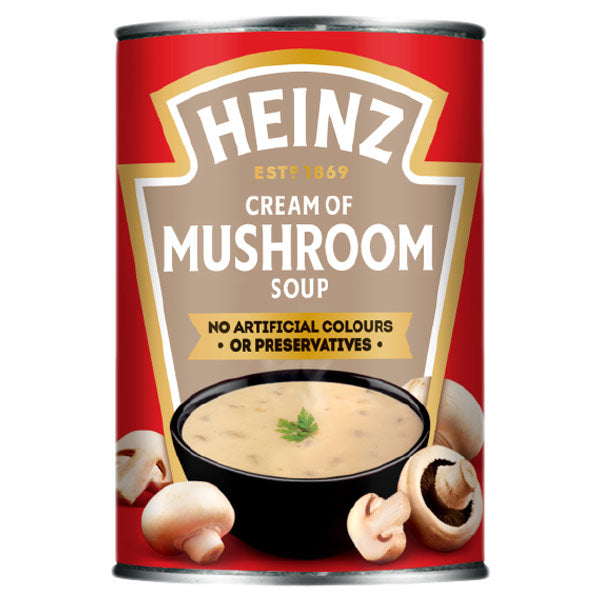 Heinz Cream Of Mushroom Soup 400g @SaveCo Online Ltd