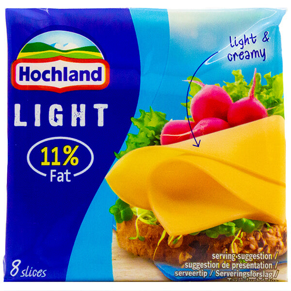 Hochland Light Cheese Slices - 200g @ SaveCo Online Ltd