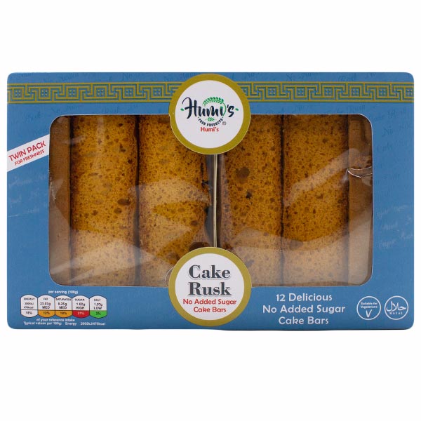 Humis 12 No Added Sugar Cake Rusk @SaveCo Online Ltd