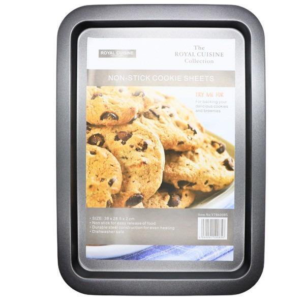 Royal Cuisine non-stick cookie sheets- 38x28.5x2cm SaveCo Online Ltd