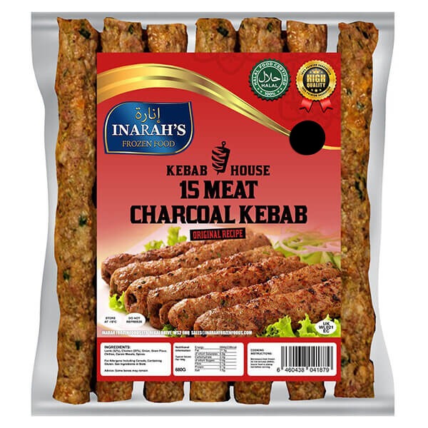 Inarahs 15 Meat Charcoal Kebabs @ SaveCo Online Ltd