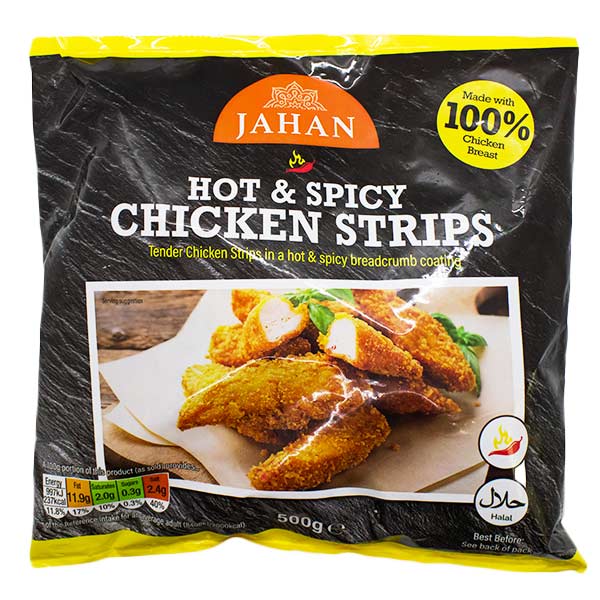 Jahan Hot & Spicy Chicken Strips MULTIBUY OFFER 4 For £11