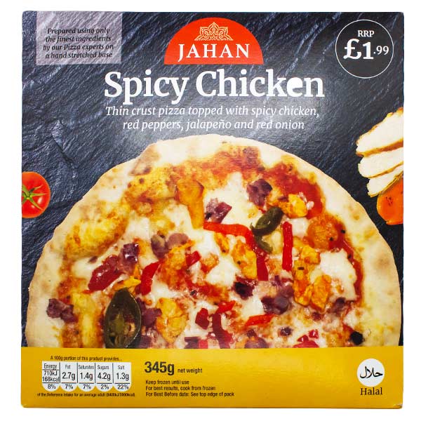 Jahan Spicy Chicken Pizza