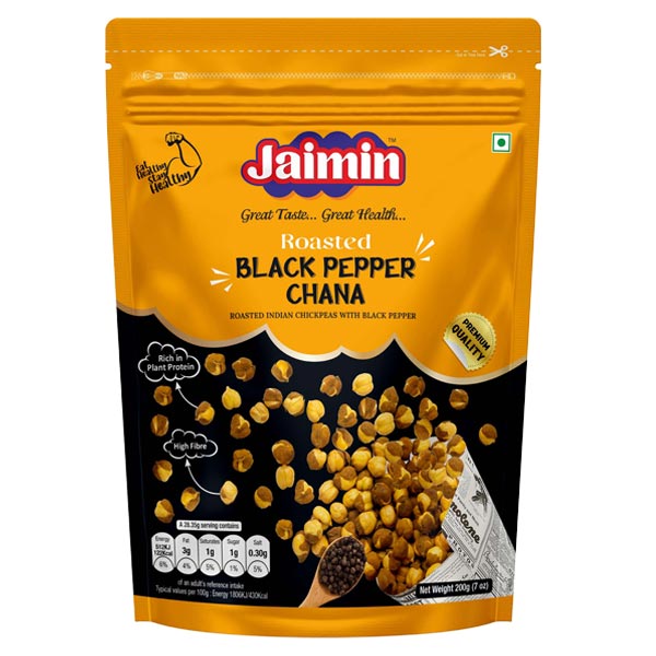 Jaimin Black Pepper Chana 200g @SaveCo Online Ltd