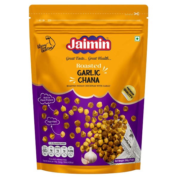 Jaimin Garlic Chana 200g @SaveCo Online Ltd