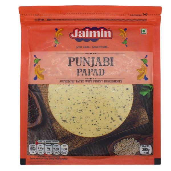 Jaimin Punjabi Papad 200g @SaveCo Online Ltd