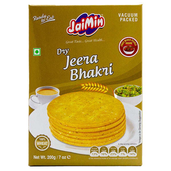 Jaimin Dry Jeera Bhakri 200g @ SaveCo Online Ltd