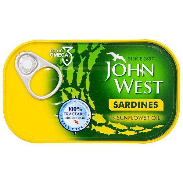 John West Sardines in Sunflower Oil SaveCo Online Ltd